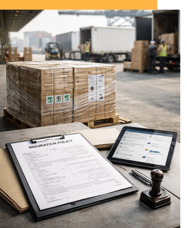 Страхование международных грузов от 3824 руб, полная защита