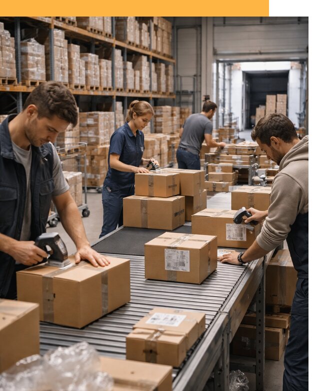 Доставка товаров для маркетплейсов от двери до склада от 8195