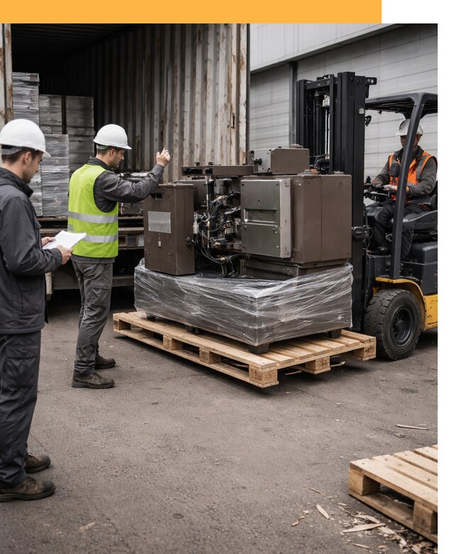 Доставка промышленного оборудования из Европы от 49172