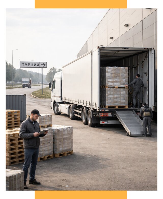 Автоперевозки и доставка фурой из Турции от 131124 р. | СетСервис-Тмс