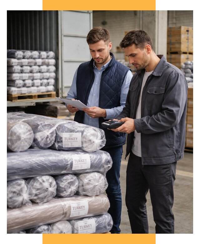 Доставка текстиля из Турции от 49172 р. под ключ, СетСервис-Тмс