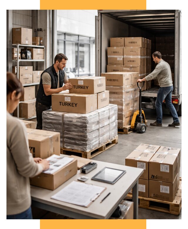 Доставка одежды из Турции от 7103 р. под ключ, СетСервис-Тмс