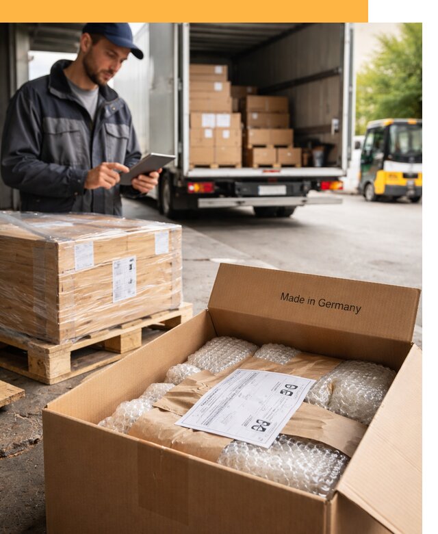 Доставка грузов из Германии от 49172 руб с таможенным оформлением