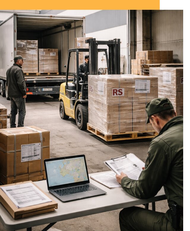 Доставка грузов в Сербию от 49172 руб, международные перевозки