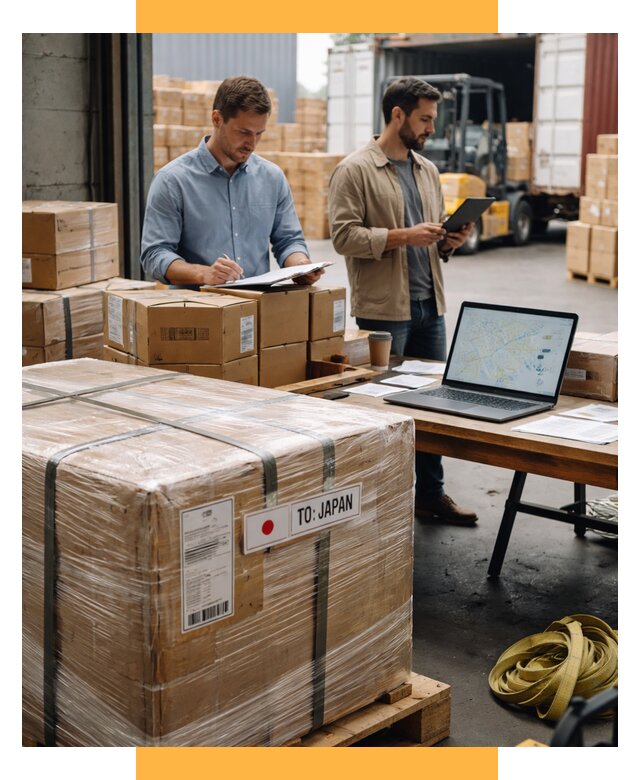 Доставка грузов в Японию от 27318 р., логистика СетСервис-Тмс