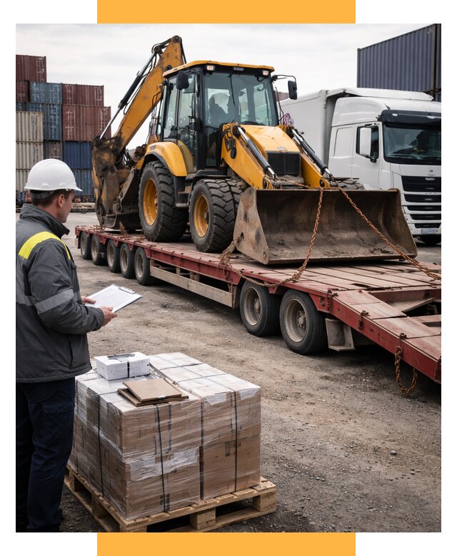 Международная перевозка спецтехники от 49172 р., СетСервис-Тмс