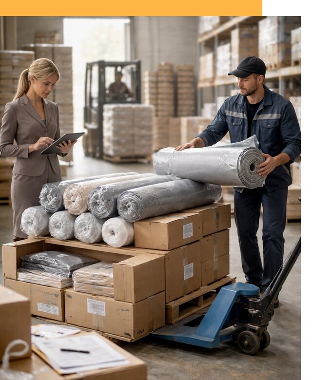 Перевозка текстиля по миру от 16391 руб. с таможней и страхованием