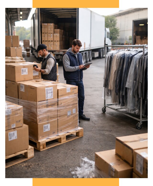 Перевозка и доставка одежды из Китая от 8195 р., СетСервис-Тмс