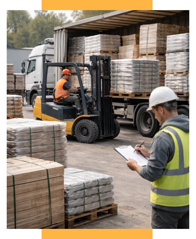 Перевозка строительных материалов от 6010 р. | СетСервис-Тмс