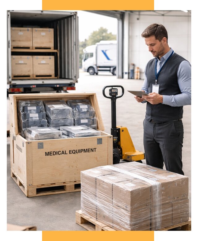 Перевозка медицинского оборудования от 16391 р. в СетСервис-Тмс