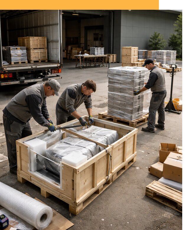 Перевозка выставочных грузов по миру от 27318 руб за м2 с таможней