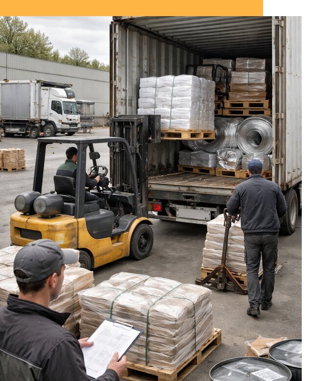 Международная перевозка сырья для производства от 7103 руб