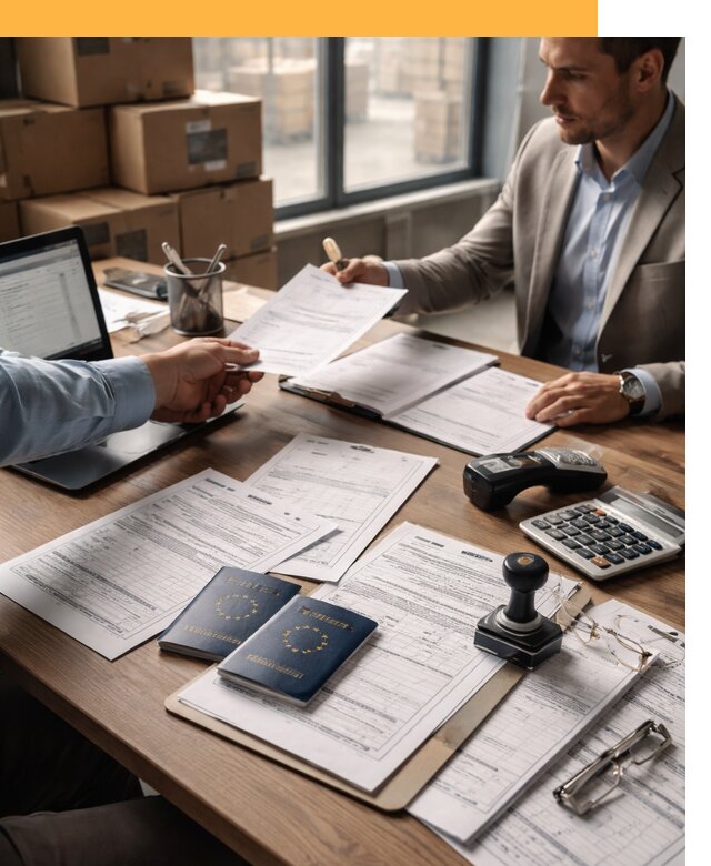 Таможенное оформление грузов из Европы от 9288 руб