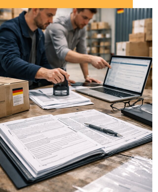 Таможенное оформление грузов из Германии от 9834 руб.