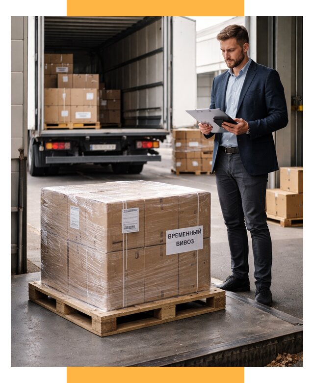 Временный вывоз товаров под ключ от 8742 р. | СетСервис-Тмс