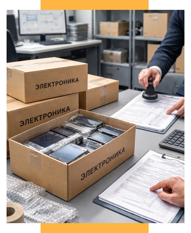 Растаможка электроники под ключ от 8742 р. СетСервис-Тмс