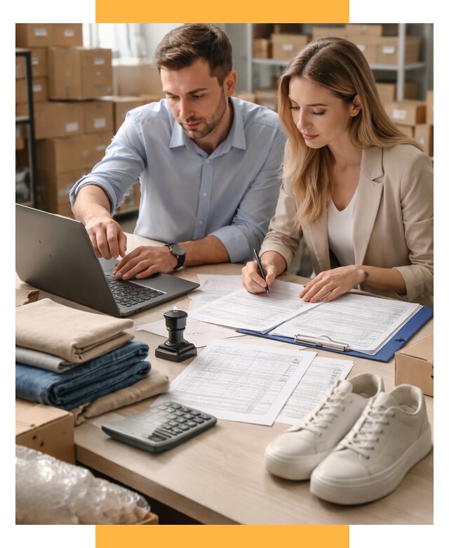 Таможенное оформление одежды и обуви от 7103 р. | СетСервис-Тмс