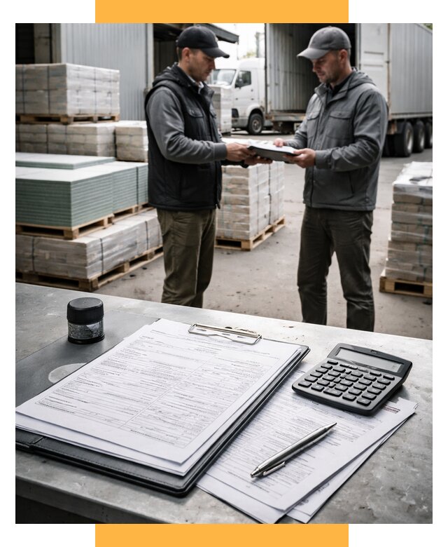 Таможенное оформление стройматериалов от 9288 р. | СетСервис-Тмс
