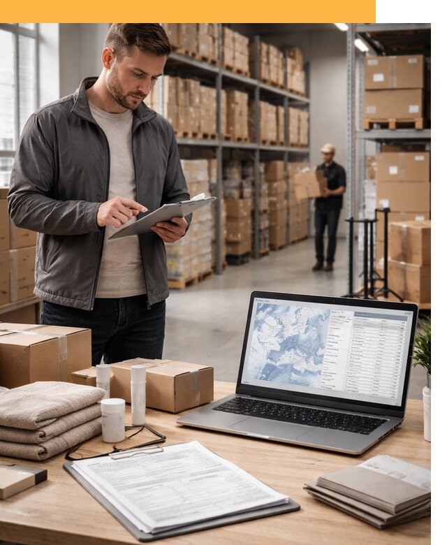 Закупка товаров в Европе под ключ: доставка, таможня от 8195 руб