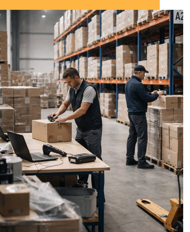 Склад консолидации в Европе: хранение, сортировка от 7103